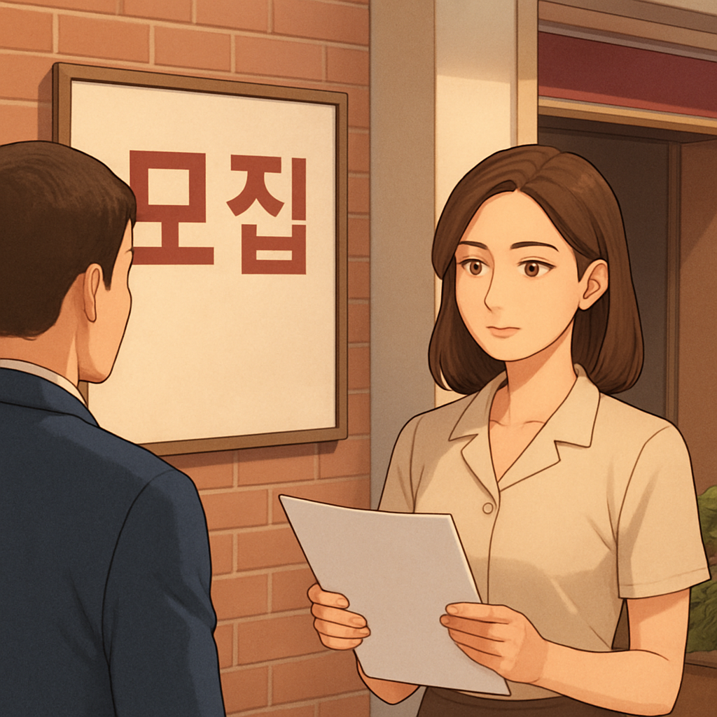 유흥업소 인력 모집 이미지