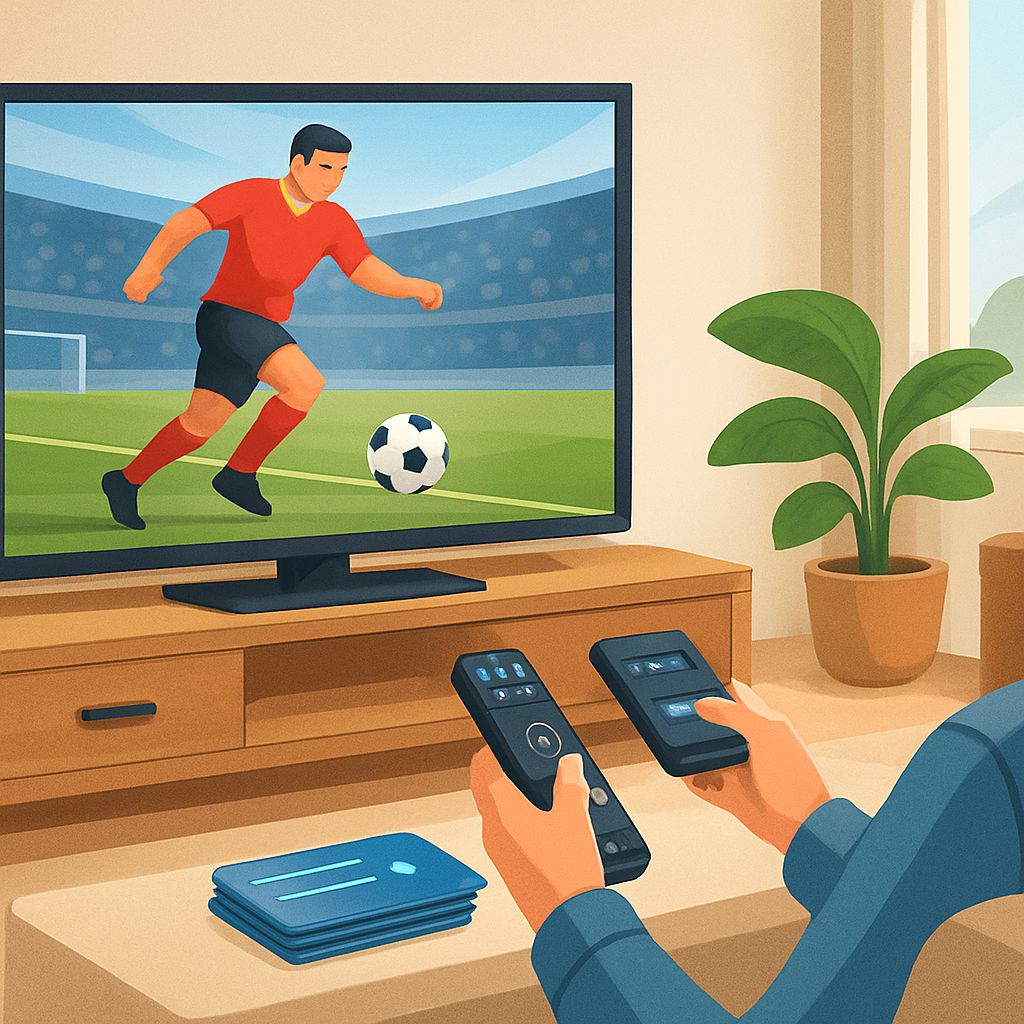 스포츠 중계권 계약과 번들 요금제 이미지