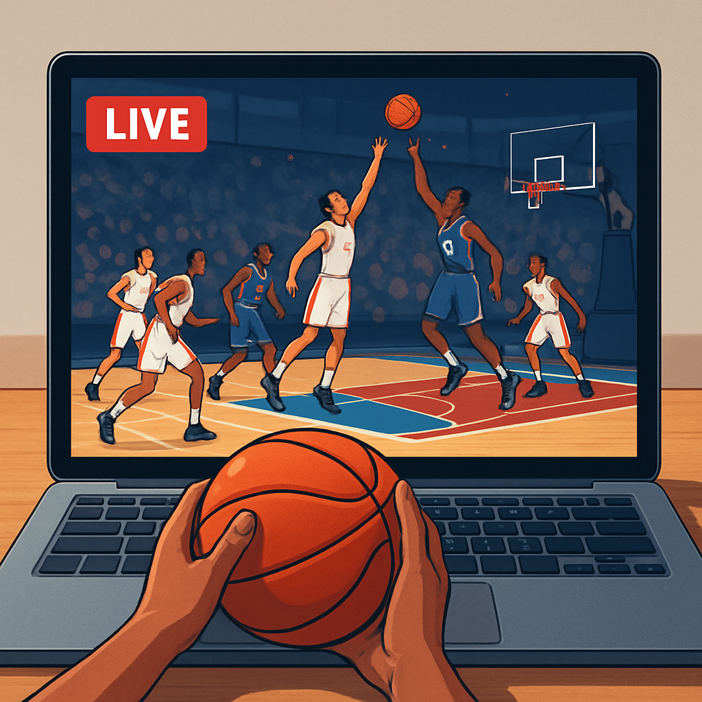 NBA 실시간 중계 합법적 스트리밍 서비스 이미지