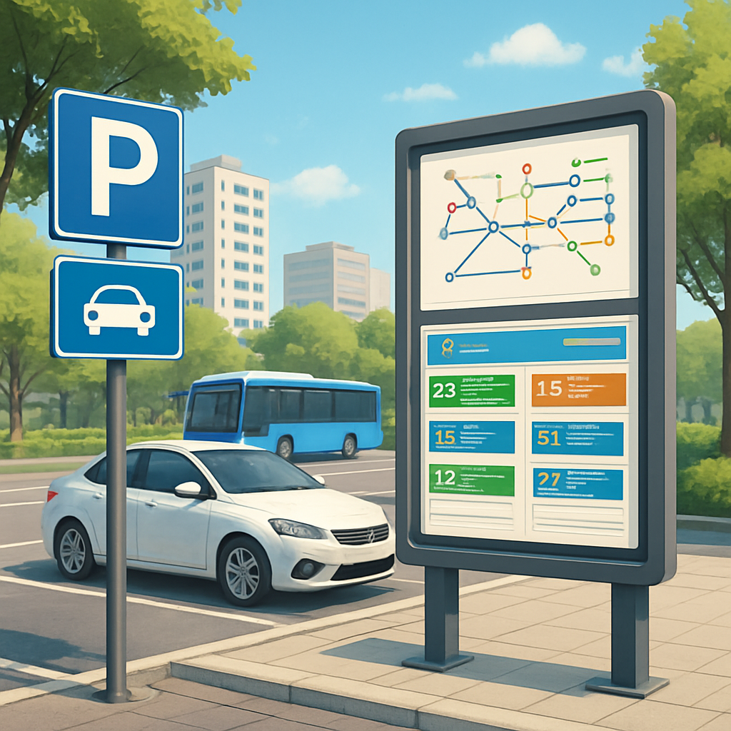 강남 구구단 근처 주차 공간과 대중교통 정보 이미지