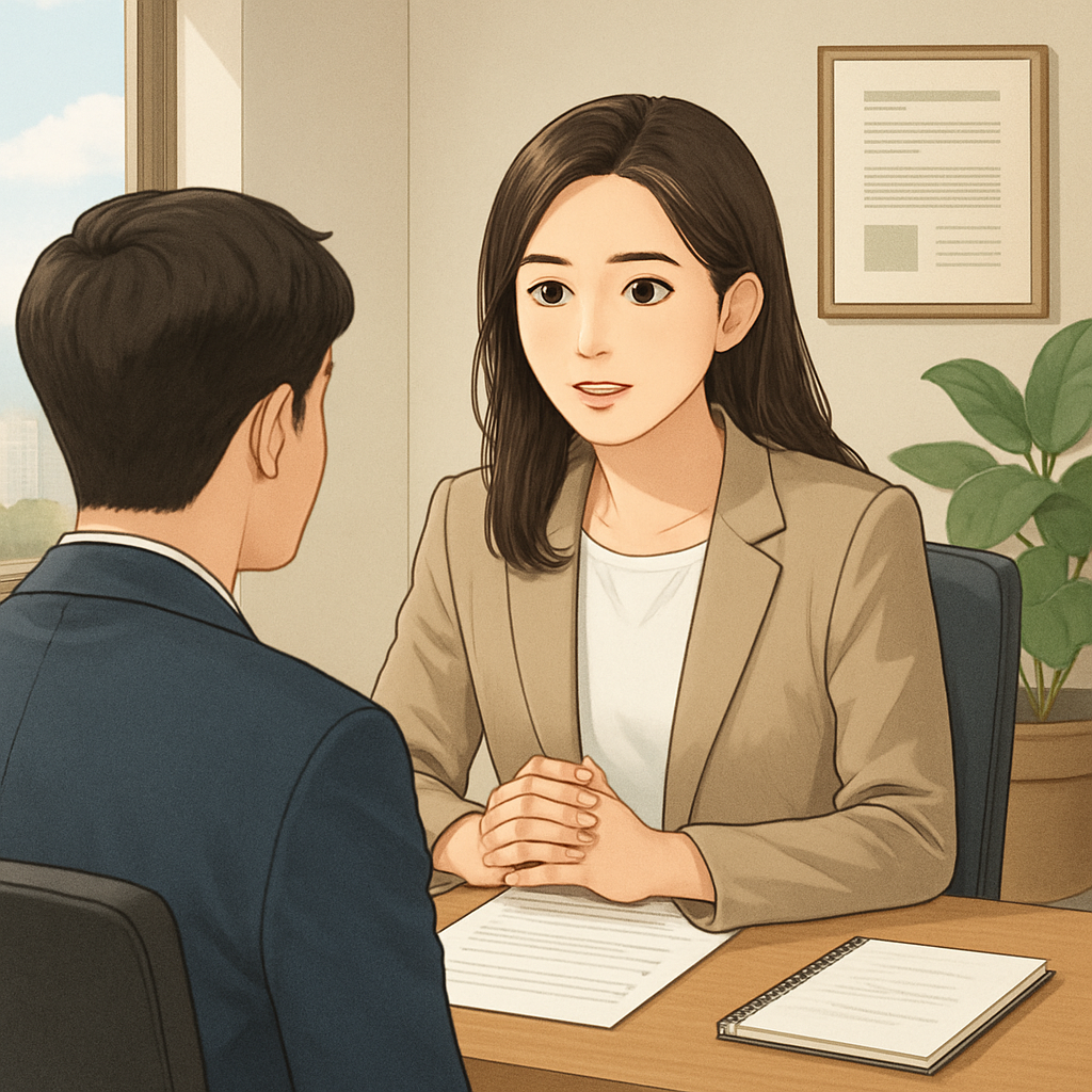 신문사 보도알바 면접 팁 이미지