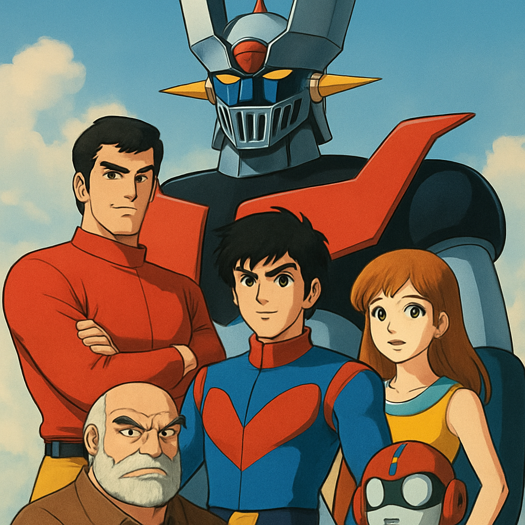 마징가Z 캐릭터 소개 이미지