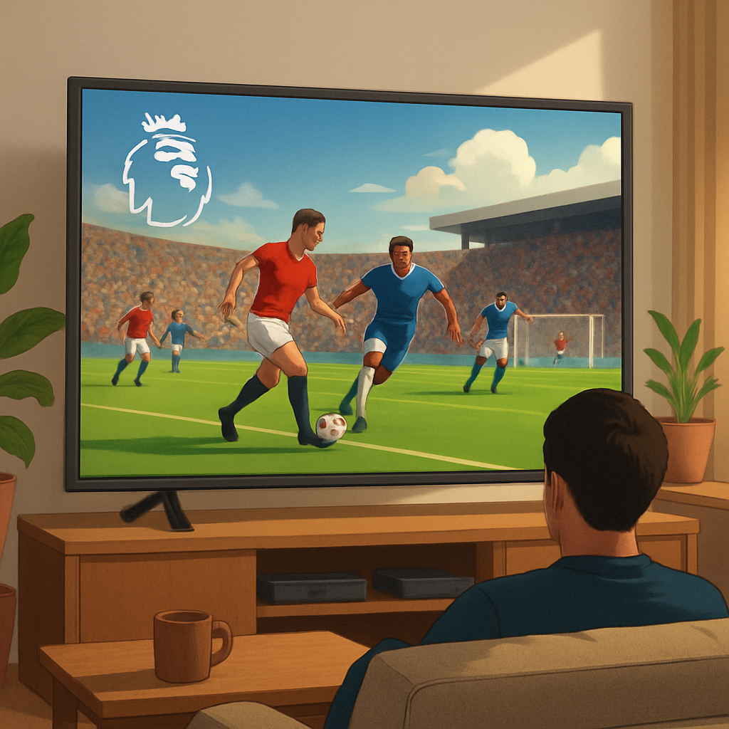 프리미어리그 중계 이미지