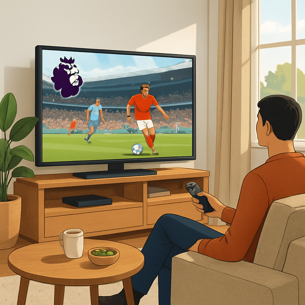 EPL 실시간 중계 링크와 합법적 시청처 이미지