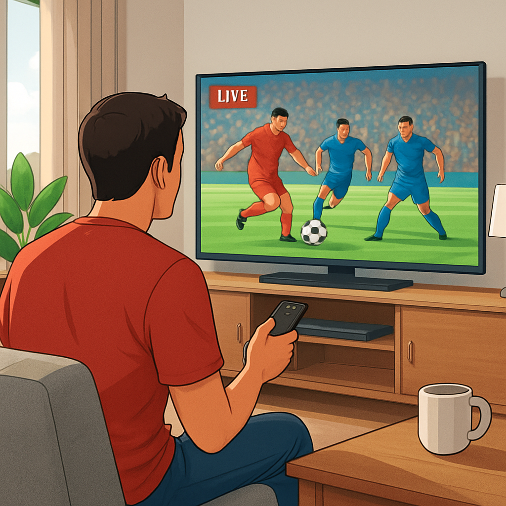 온라인 스포츠 중계 이미지