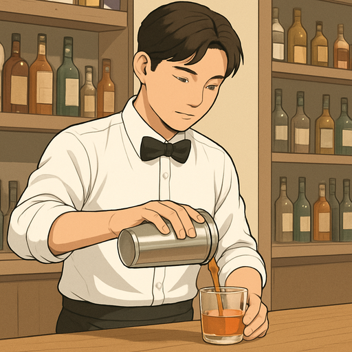 바텐더 알바 이미지